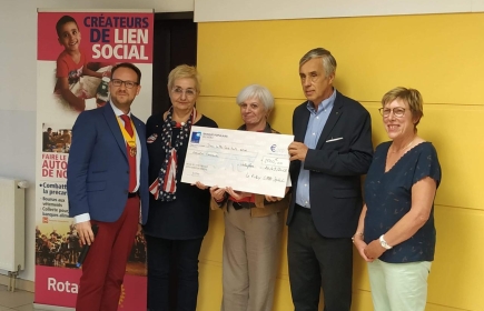 REMISE DE CHEQUE EMERAUDE